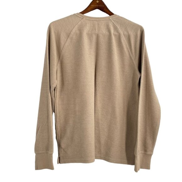 Goodfellow & Co Tan Standard Long Sleeve Shirt Mens Size Medium Casual Basic - Picture 2 of 7